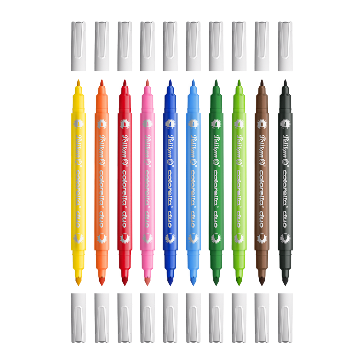 Pelikan - Fixy obojstranné Colorella 10 ks – Obrázok 4