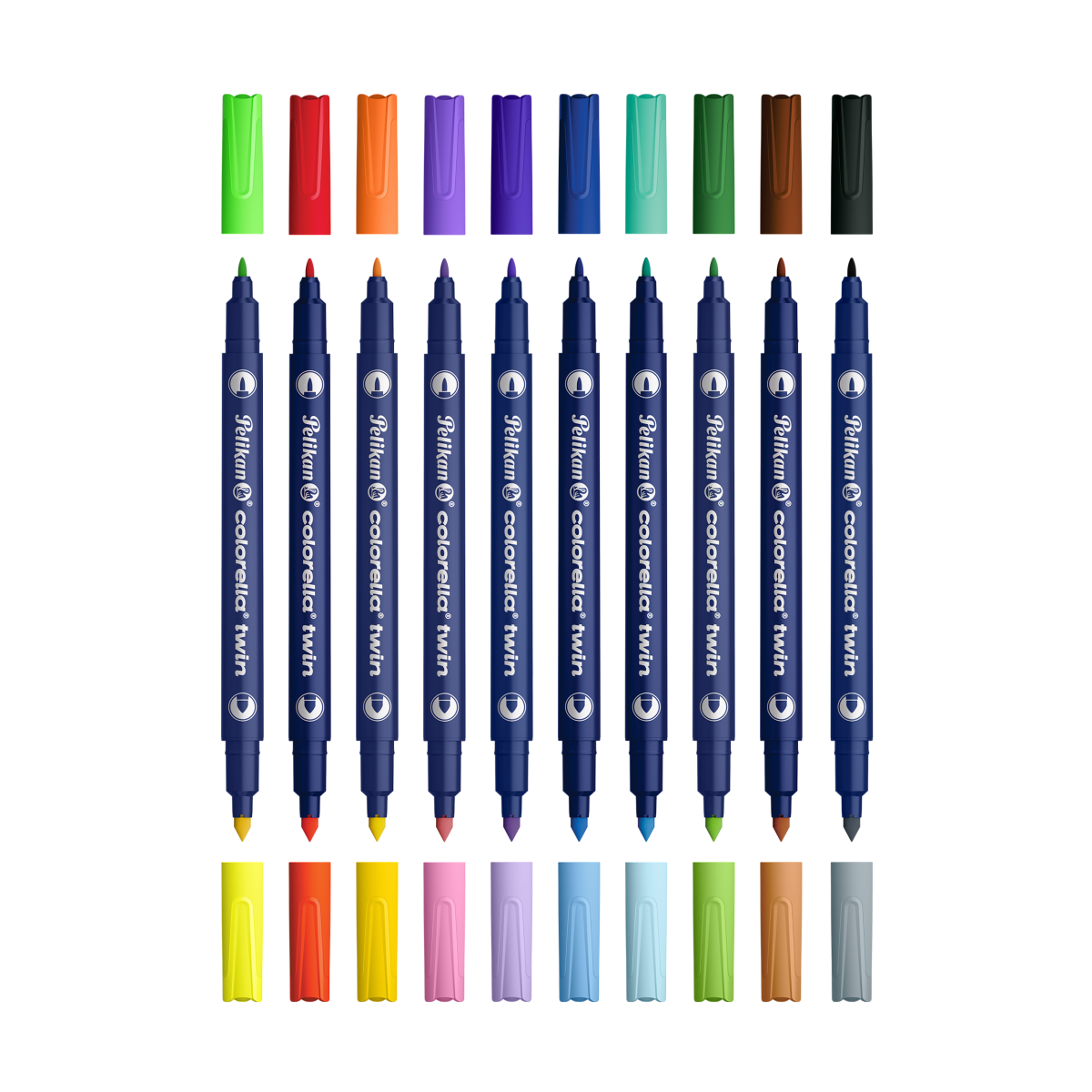 Pelikan - Fixy Colorella 10 ks – Obrázok 3