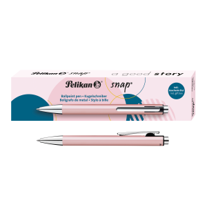 Pelikan - Pero guličkové K10 růžové Snap Metalic