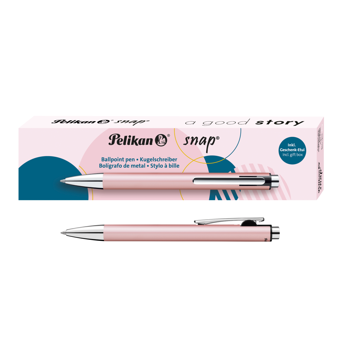 Pelikan - Pero guličkové K10 růžové Snap Metalic Pelikan - Pero guličkové K10 růžové Snap Metalic