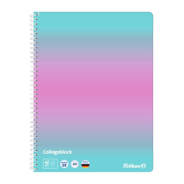Pelikan - Blok špirálový A4/80 listov