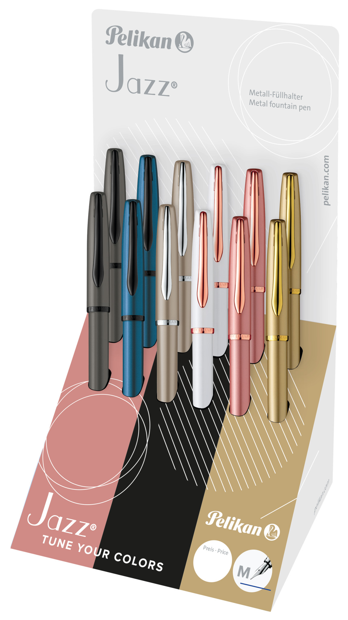 Pelikan - Pero plniace Jazz Noble 12ks v displeji Pelikan - Pero plniace Jazz Noble 12ks v displeji