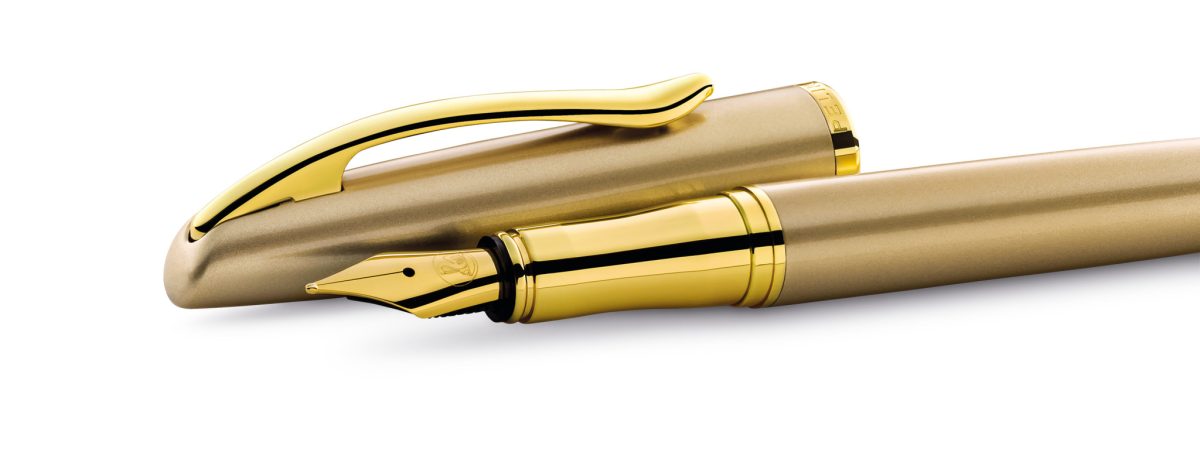 Pelikan - Pero plniace a roller Jazz Noble zlaté v boxe – Obrázok 4