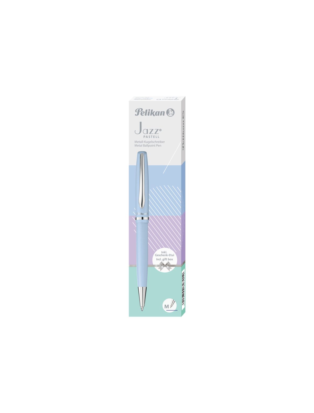 Pelikan - Pero guličkové K36 modré Jazz Pastel v boxe – Obrázok 3