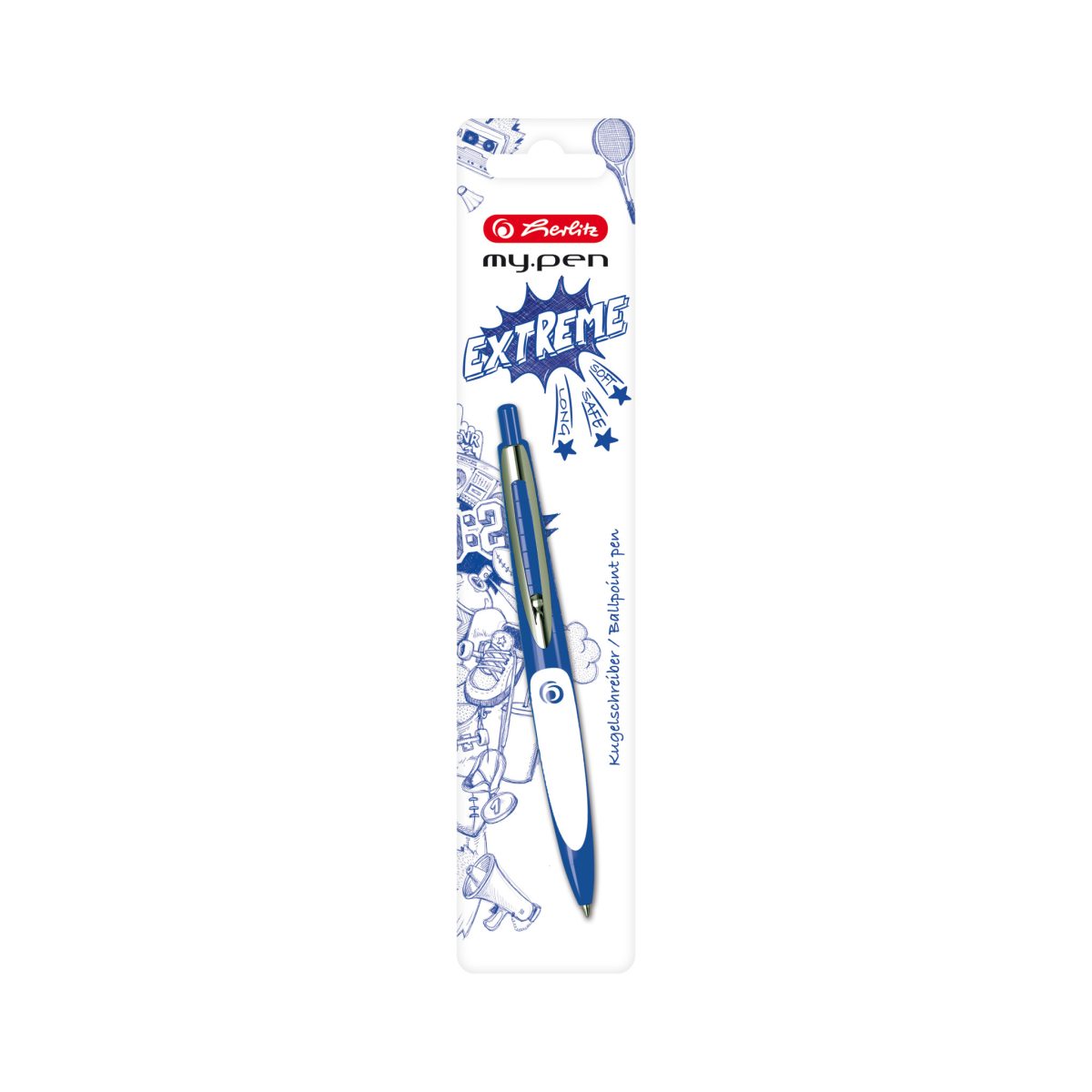 Pero guličkové my.pen modro - biele Pero guličkové my.pen modro - biele