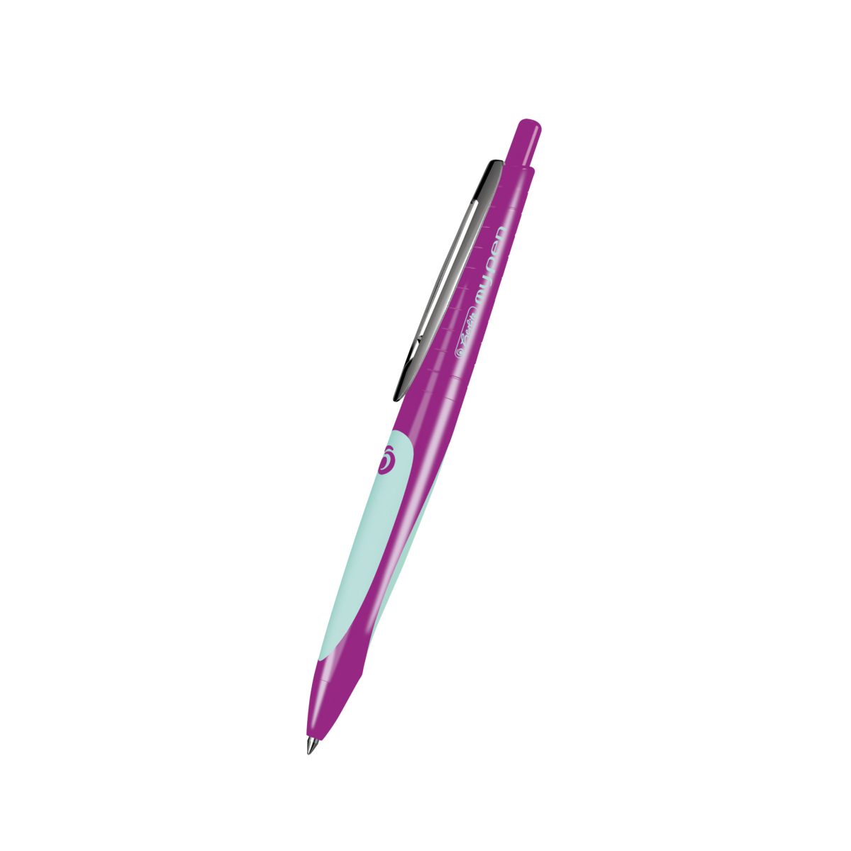 Pero guličkové my.pen fialová - mint – Obrázok 3