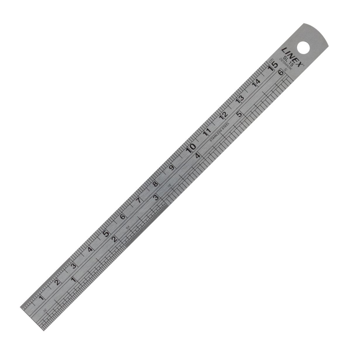 Linex - Pravítko LINEX oceľové 15 cm SL15 Linex - Pravítko LINEX oceľové 15 cm SL15
