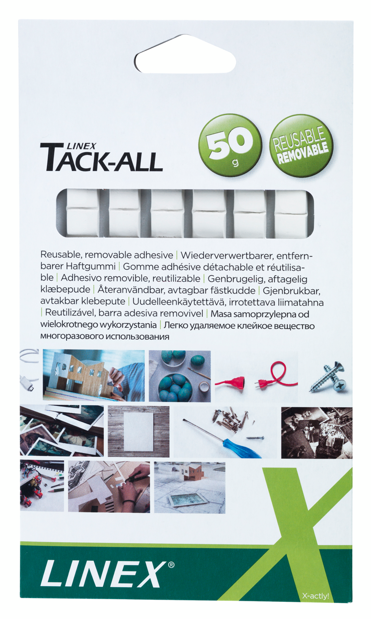 Linex - Hmota lepiaca Tack-All LINEX – Obrázok 3