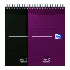 Oxford - Blok špirálový Oxford Essentials Task Manager 12