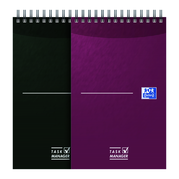 Oxford - Blok špirálový Oxford Essentials Task Manager 12