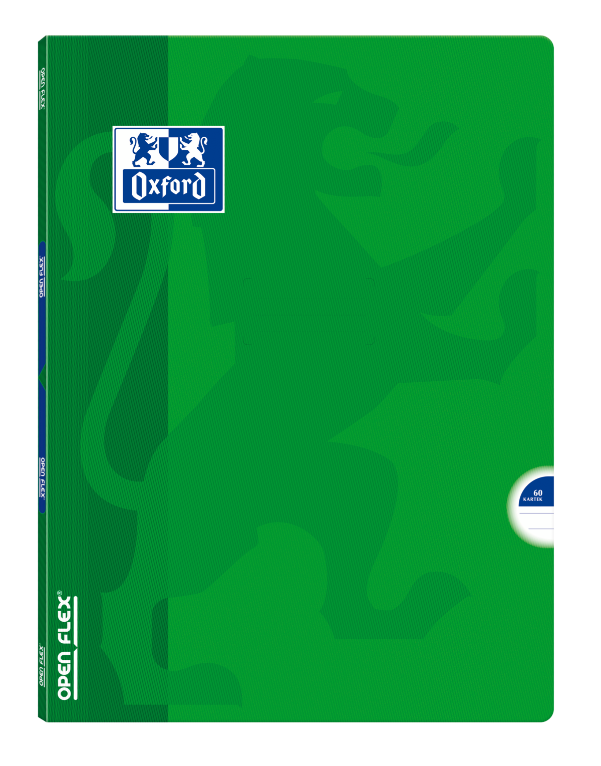 Oxford - Zošit flex Oxford A4/60 listov, linajka, mix – Obrázok 4