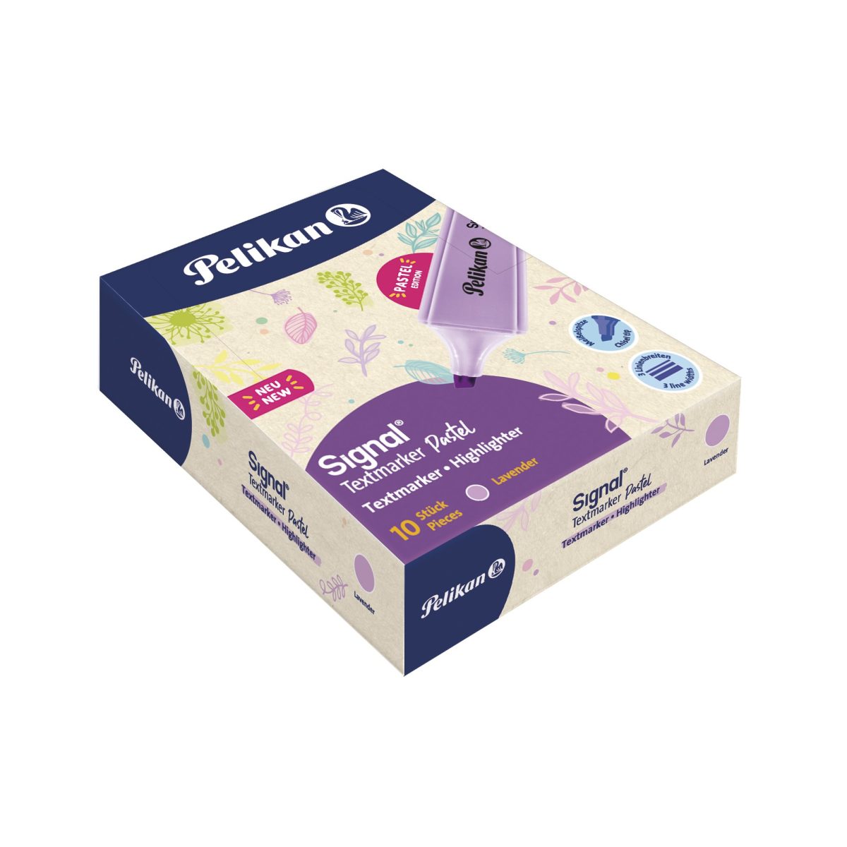 Pelikan - Zvýrazňovač Signal pastelový levanduľový – Obrázok 2