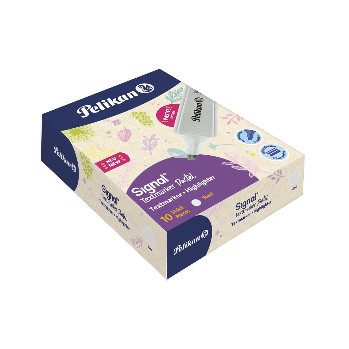 Pelikan - Zvýrazňovač Signal pastelový kovový – Obrázok 2