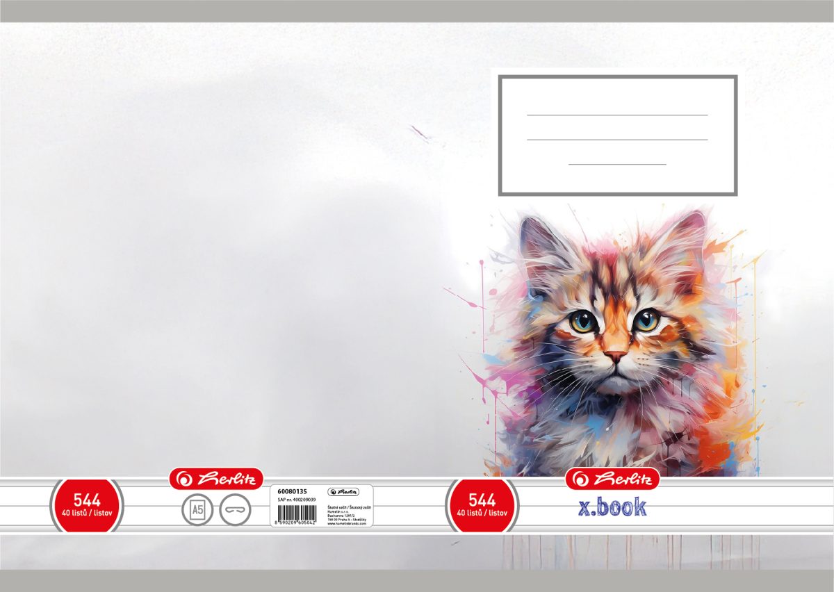 Herlitz - Zošit 544 motívový, mix holky – Obrázok 3