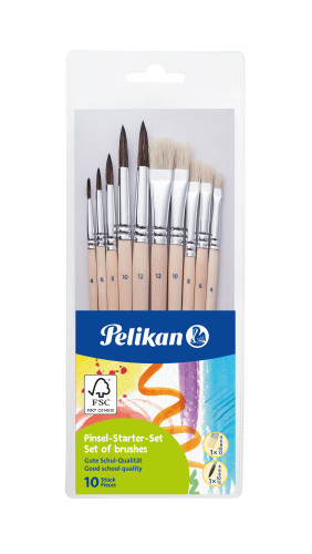 Pelikan - Sada 10ks štetcov Pelikan - Sada 10ks štetcov