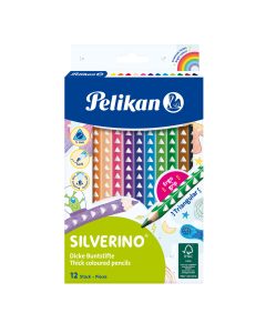 Pelikan - Pastelky Silverino tenké 12 ks