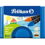 Pelikan - Voskové pastelky 8 ks