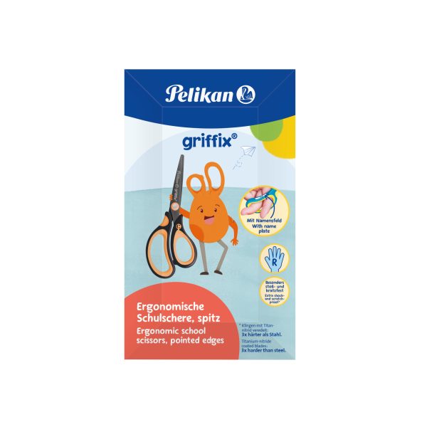 Pelikan - Griffix nožnice pre pravákov