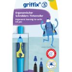 Pelikan - Pero bombičkové Griffix 3 pre pravákov modré