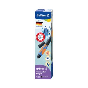 Pelikan - Pero bombičkové Griffix 3 pre ľavákov oranžovo-čierne