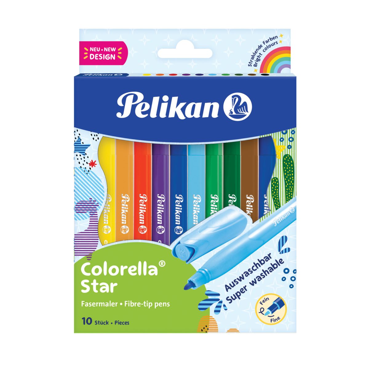 Pelikan - Fixy Colorella 10 ks Pelikan - Fixy Colorella 10 ks