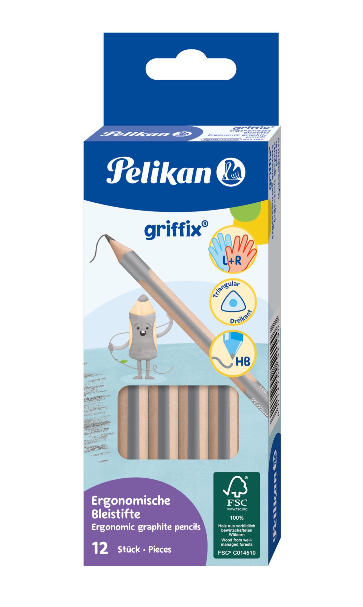 Ceruzka HB 1 ks Griffix – Obrázok 2