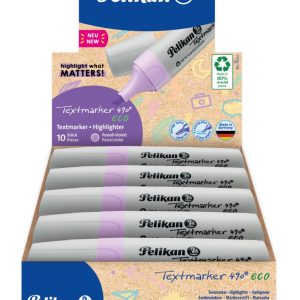 Zvýrazňovač 490 eco pastelový levanduľový