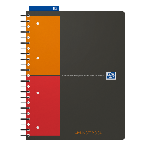 Oxford - Blok špirálový Oxford International Meetingbook A4+/80 listov