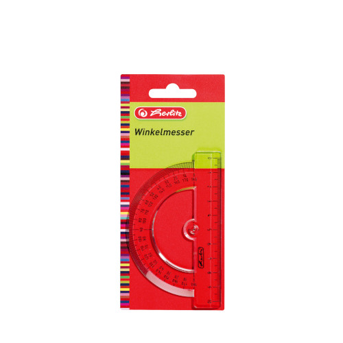 Úhloměr 10 cm plastový Úhloměr 10 cm plastový