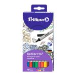 Pelikan - Fineliner 96 10 farieb