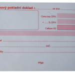 Doklad prijmový pokladničný A7