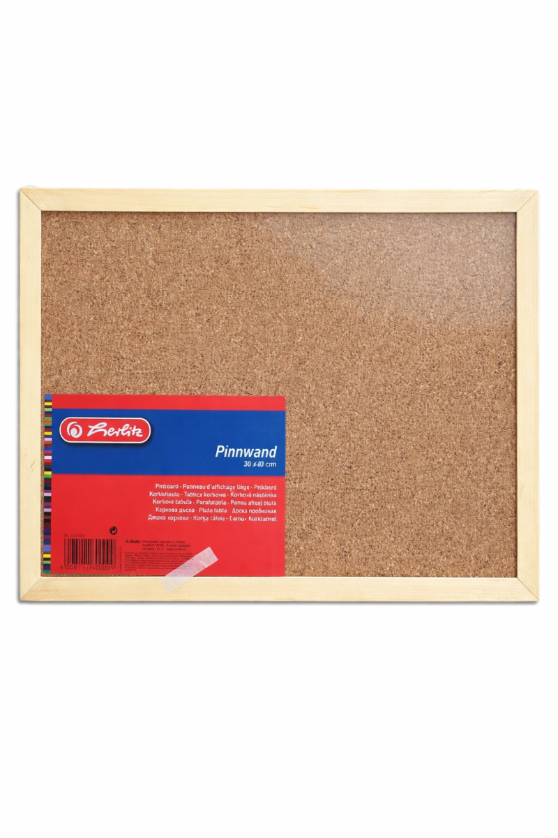 Herlitz - Nástenka korková 30x40cm Herlitz - Nástenka korková 30x40cm