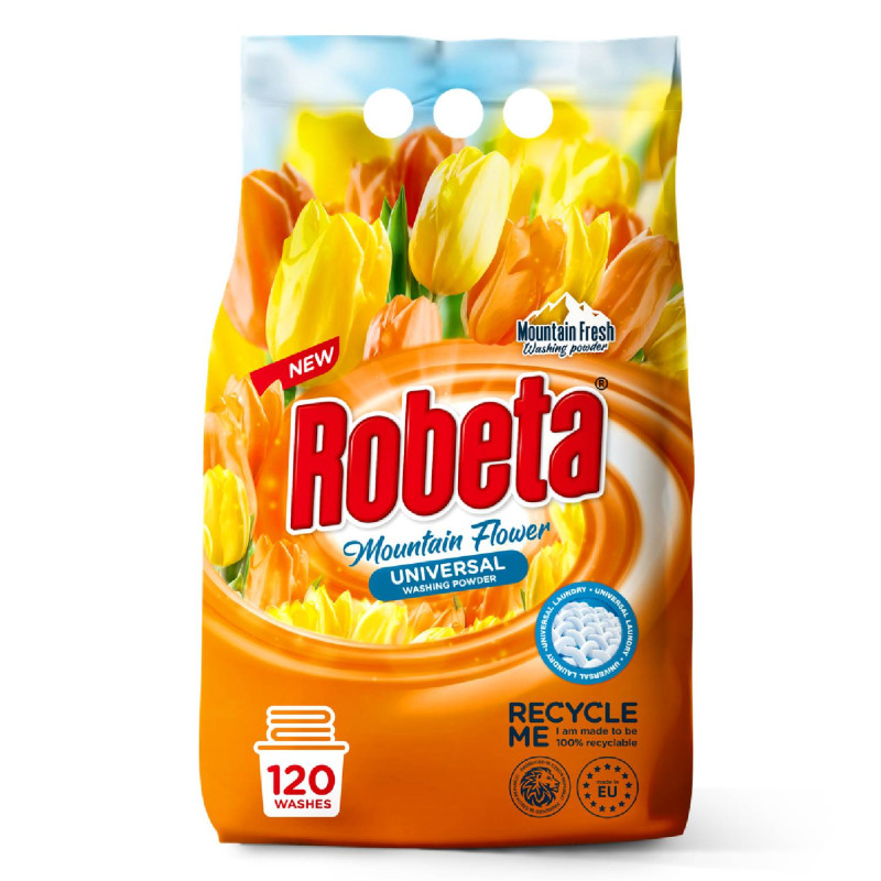 ROBETA prací prášok UNIVERSAL 9 kg - 120 PD Ponuka - Cena - Predaj ROBETA prací prášok UNIVERSAL 9 kg - 120 PD