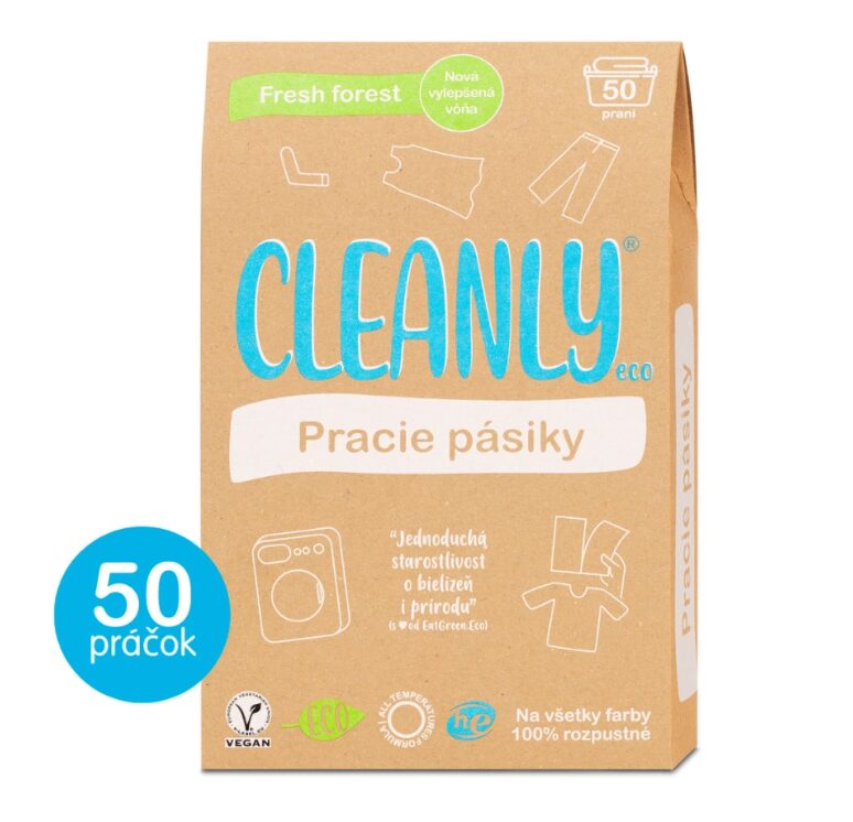 Pracie pásiky Ecocleanly CleanlyEco pracie pásiky Fresh Forest