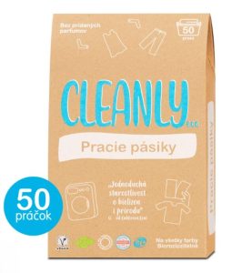 Pracie pásiky bez vône CleanlyEco – 50 praní, hypoalergénne, vyrobené na Slovensku