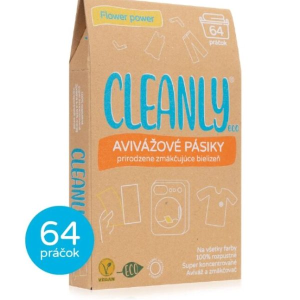 Avivážové pásiky CleanlyEco Levander 64 praní – ekologická aviváž s levanduľovou vôňou