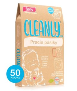 Detské pracie pásiky CleanlyEco kamilka bábätiek