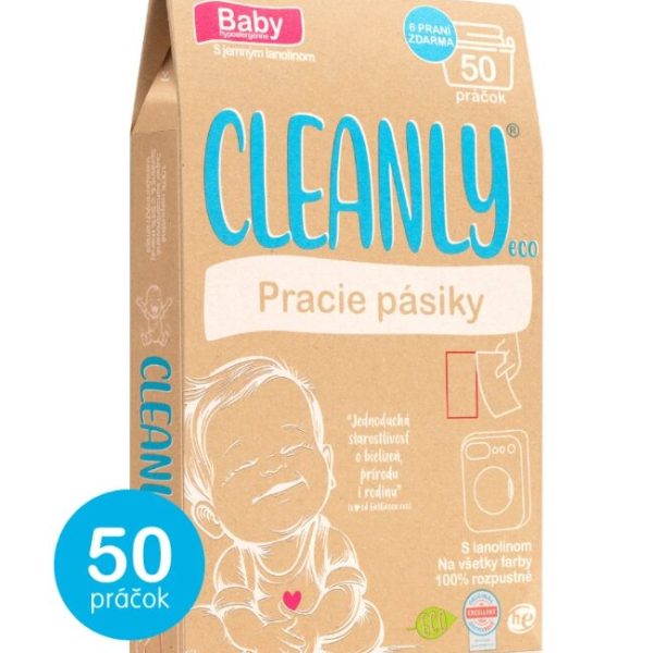 Detské pracie pásiky CleanlyEco kamilka bábätiek