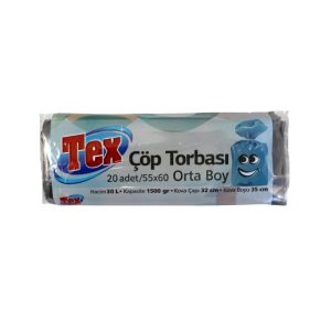 Ponuka - Cena - Predaj TEX HDPE vrecia čierne 550x600/0