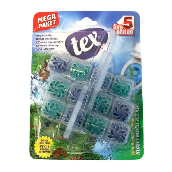 Ponuka - Cena - Predaj TEX WC blok Five Action Pine 3 x 50 g