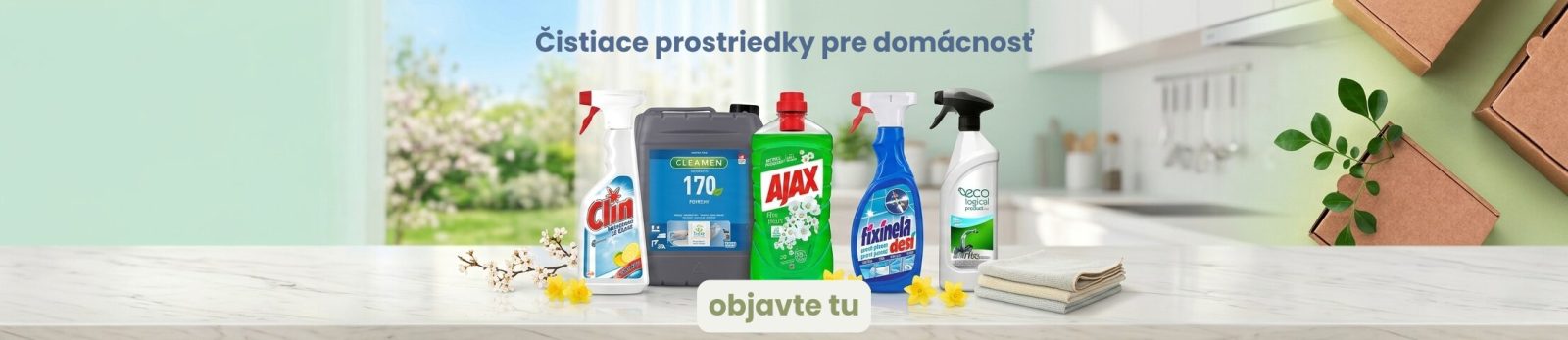 Všetko pre gastro, balenie aj čistotu na jednom mieste 28 Text vasho odseku Čistiace prostriedky