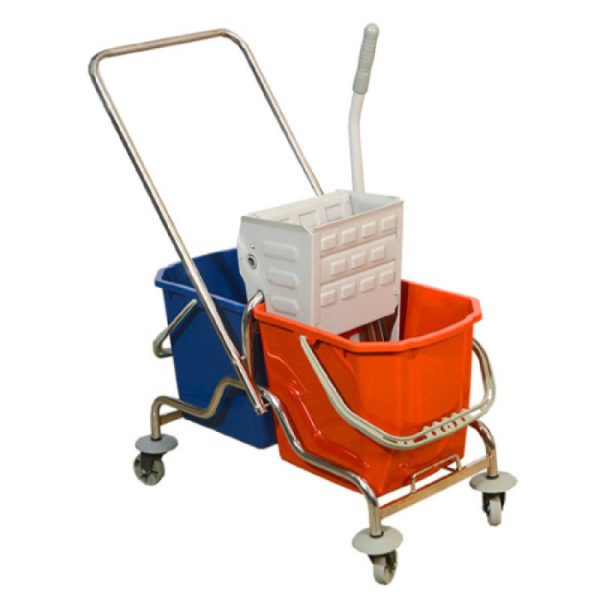 Ponuka - Cena - Predaj Upratovací vozík 2 x 25l vedrá