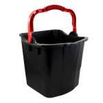 Ponuka - Cena - Predaj Vedro čierne 25L – červené rozlíšenie rúčky