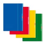 Herlitz - Dosky s gumou A4 mix farieb 3 chlopne