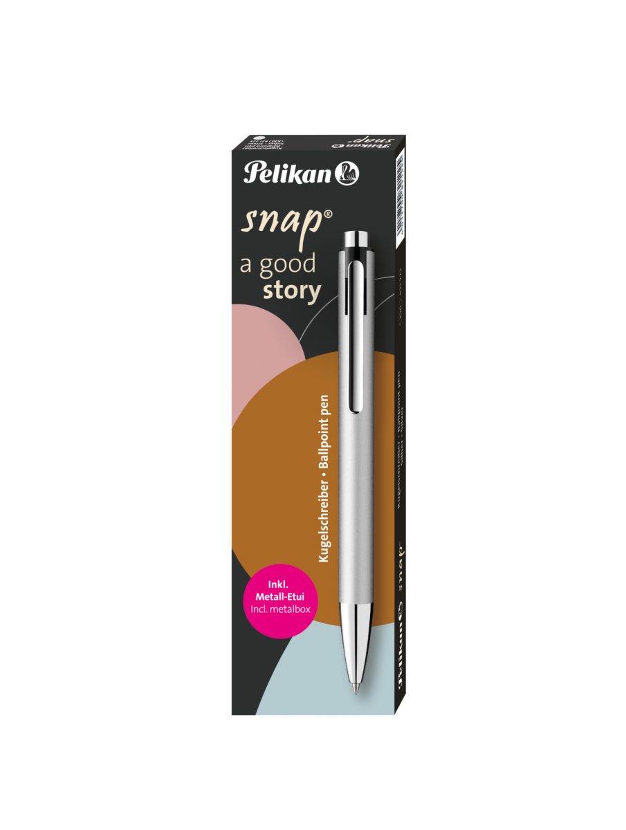 Pelikan - Pero guličkové K10 strieborné Snap Metalic Pelikan - Pero guličkové K10 strieborné Snap Metalic