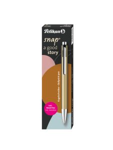 Pelikan - Pero guličkové K10 zlaté Snap Metalic