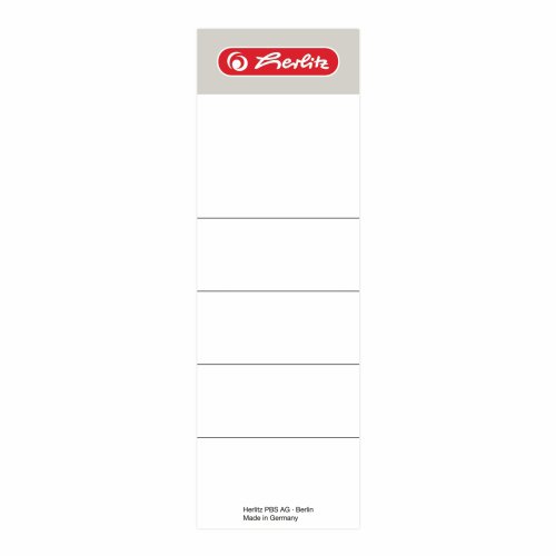 Herlitz - Štítky na šan.8cm/10ks Herlitz - Štítky na šan.8cm/10ks