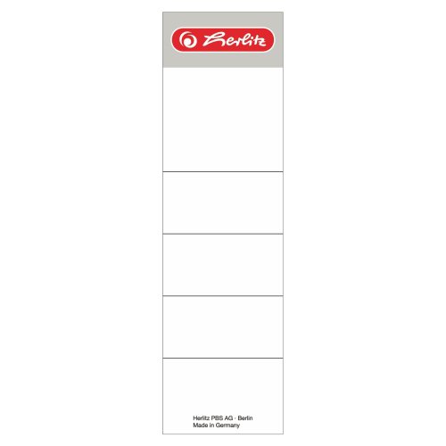 Herlitz - Štítky na šanón 8cm/10 ks Herlitz - Štítky na šanón 8cm/10 ks