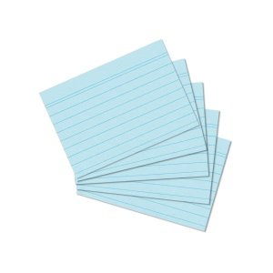 Herlitz - Karty do kartotéky A7