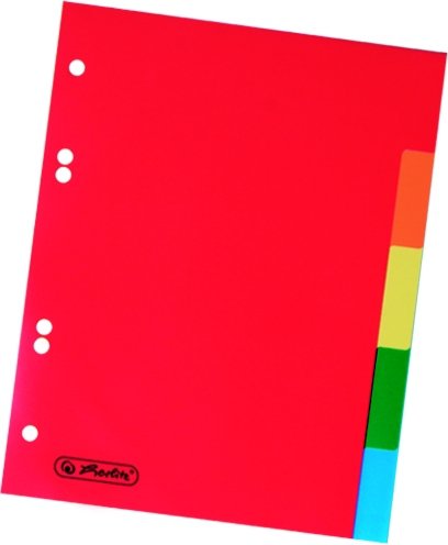 Herlitz - Rozraďovač ROZ A5-5far PP Herlitz - Rozraďovač ROZ A5-5far PP
